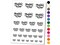 Believe in Yourself Motivational Temporary Tattoo Water Resistant Fake Body Art Set Collection